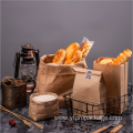 custom printed Fast Food Kraft paper bag